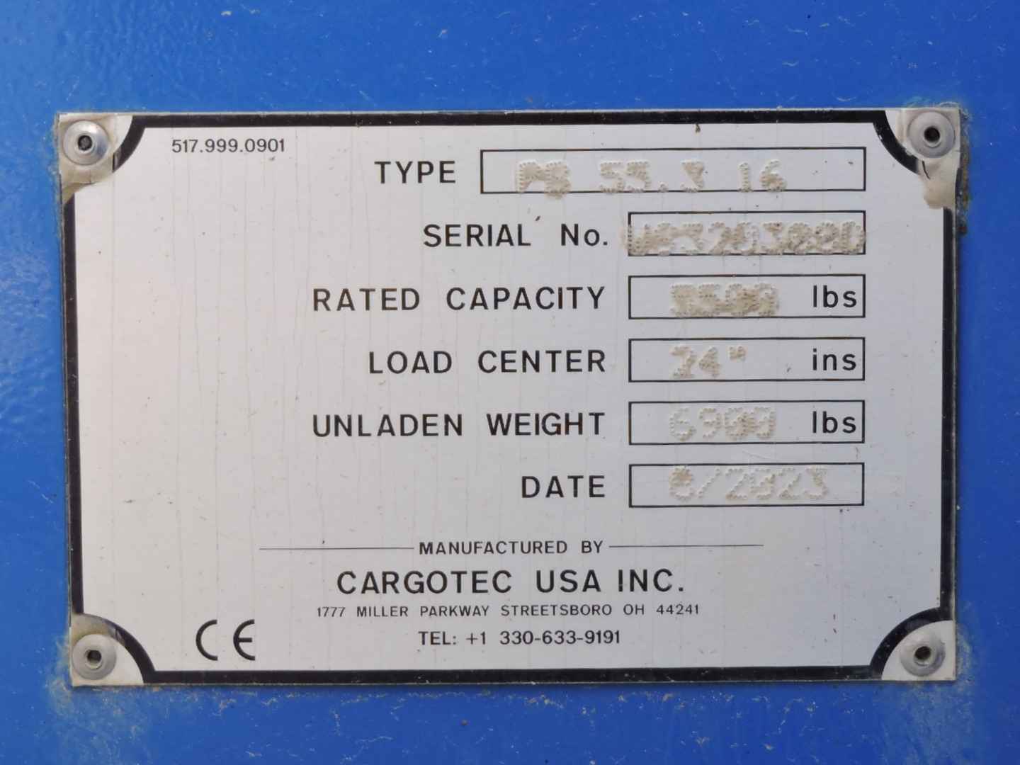 2023 PRINCETON PB55.3+ Forklifts Equipment for Sale or Rent in Hodgkins Illinois Crane Network image 1