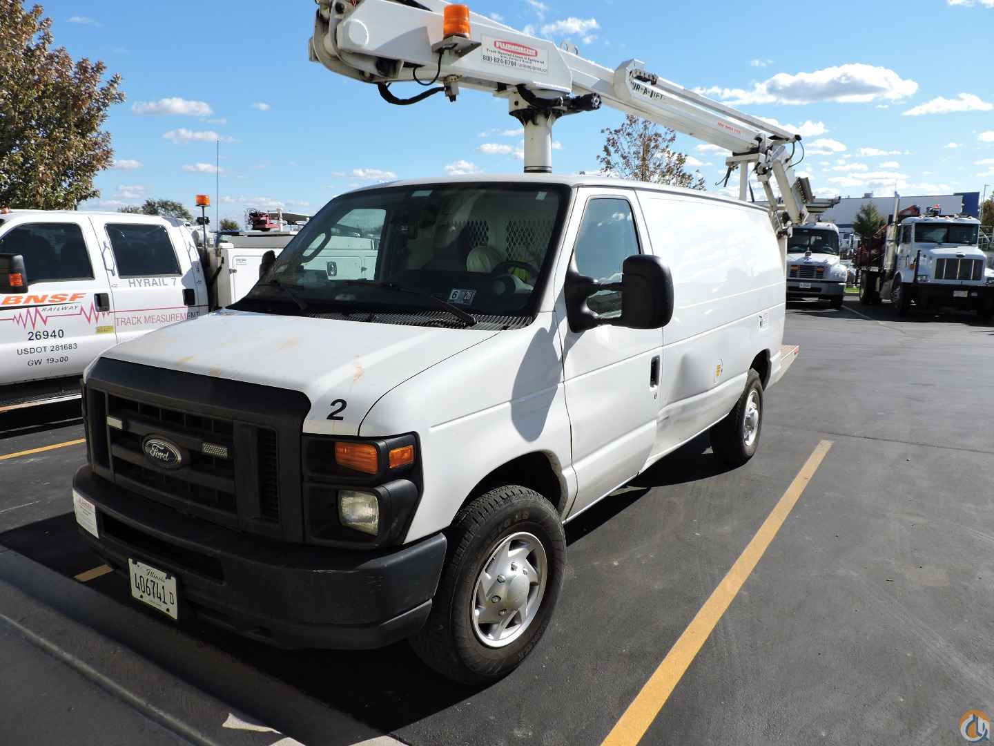 2014 DUR-A-LIFT DVS 29TS Bucket/Service Truck Crane for Sale in Hodgkins Illinois Crane Network image 4