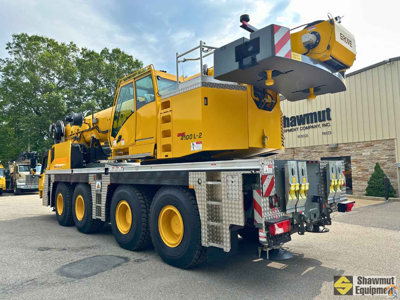 2025 Grove GMK4100L-2 All Terrain Crane for Rent in Easton Massachusetts Crane Network image 1