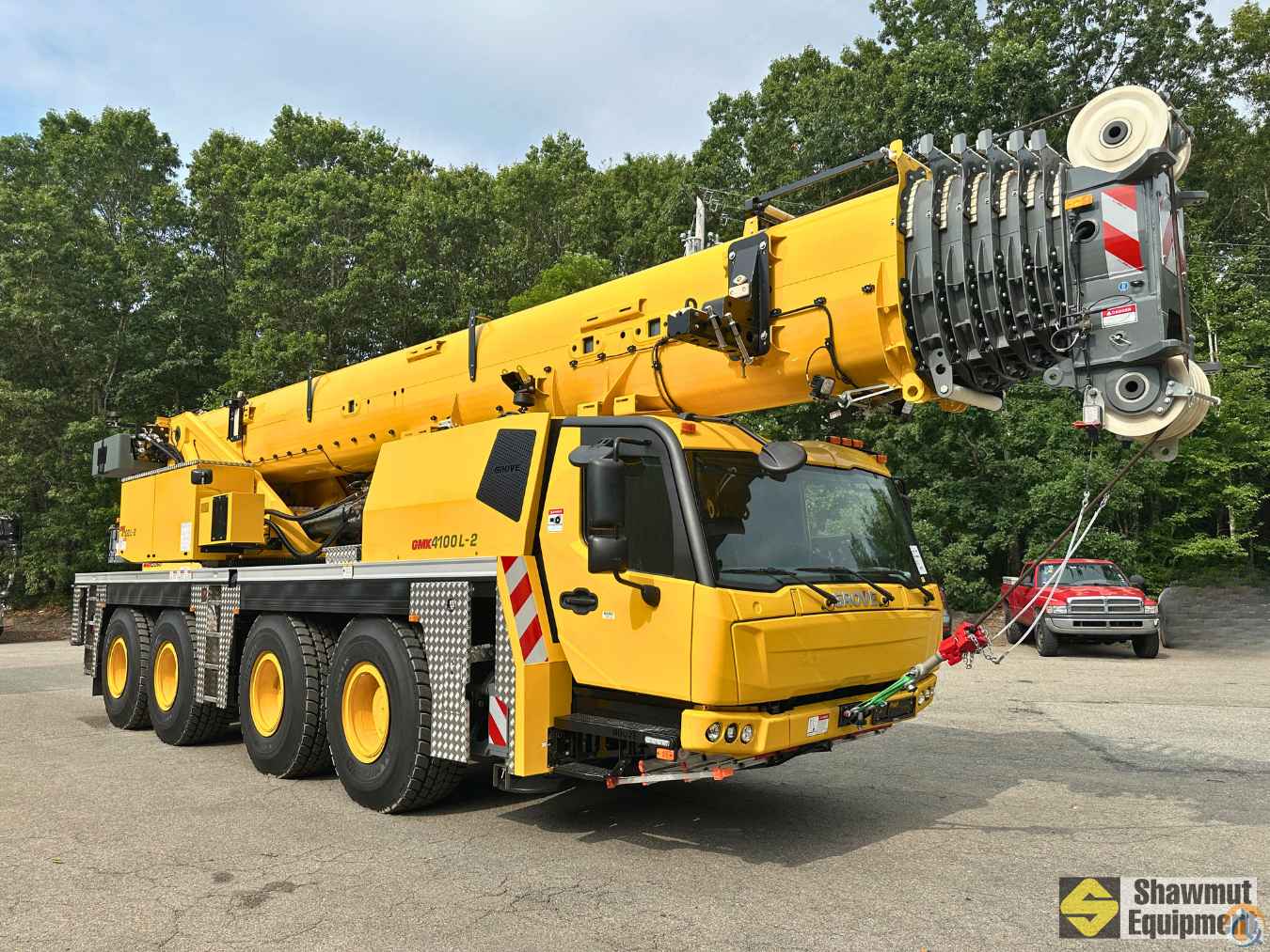 2025 Grove GMK4100L-2 All Terrain Crane for Rent in Easton Massachusetts Crane Network image 2