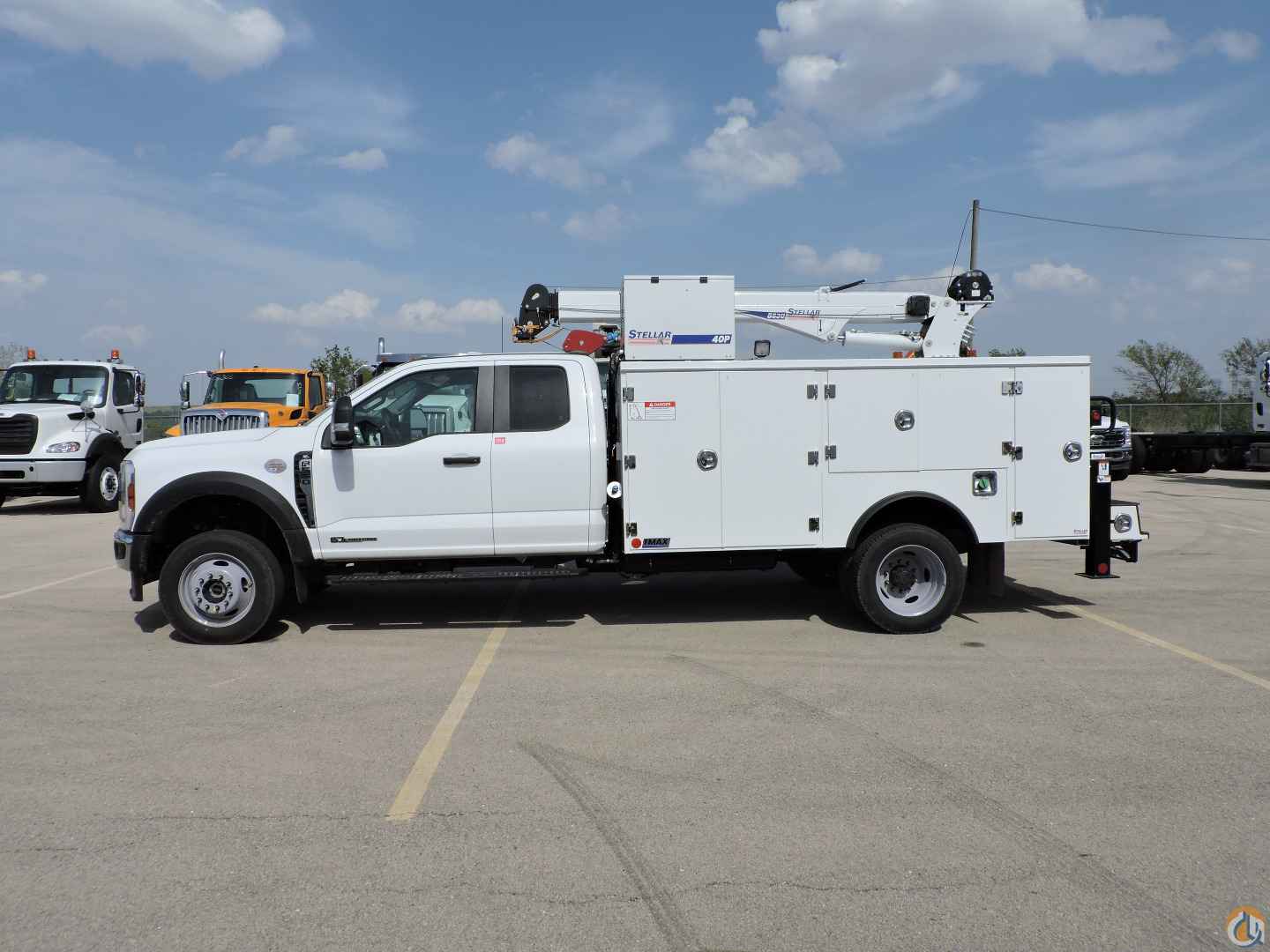 2025 Stellar 8630 Bucket/Service Truck Crane for Sale in Hodgkins Illinois Crane Network image 1