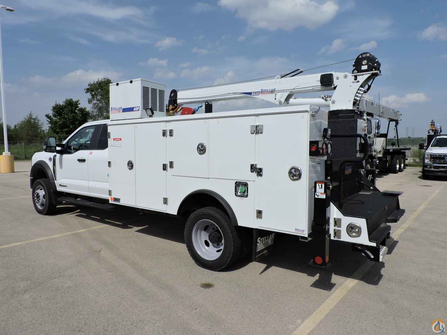 2025 Stellar 8630 Bucket/Service Truck Crane for Sale in Hodgkins Illinois Crane Network image 2