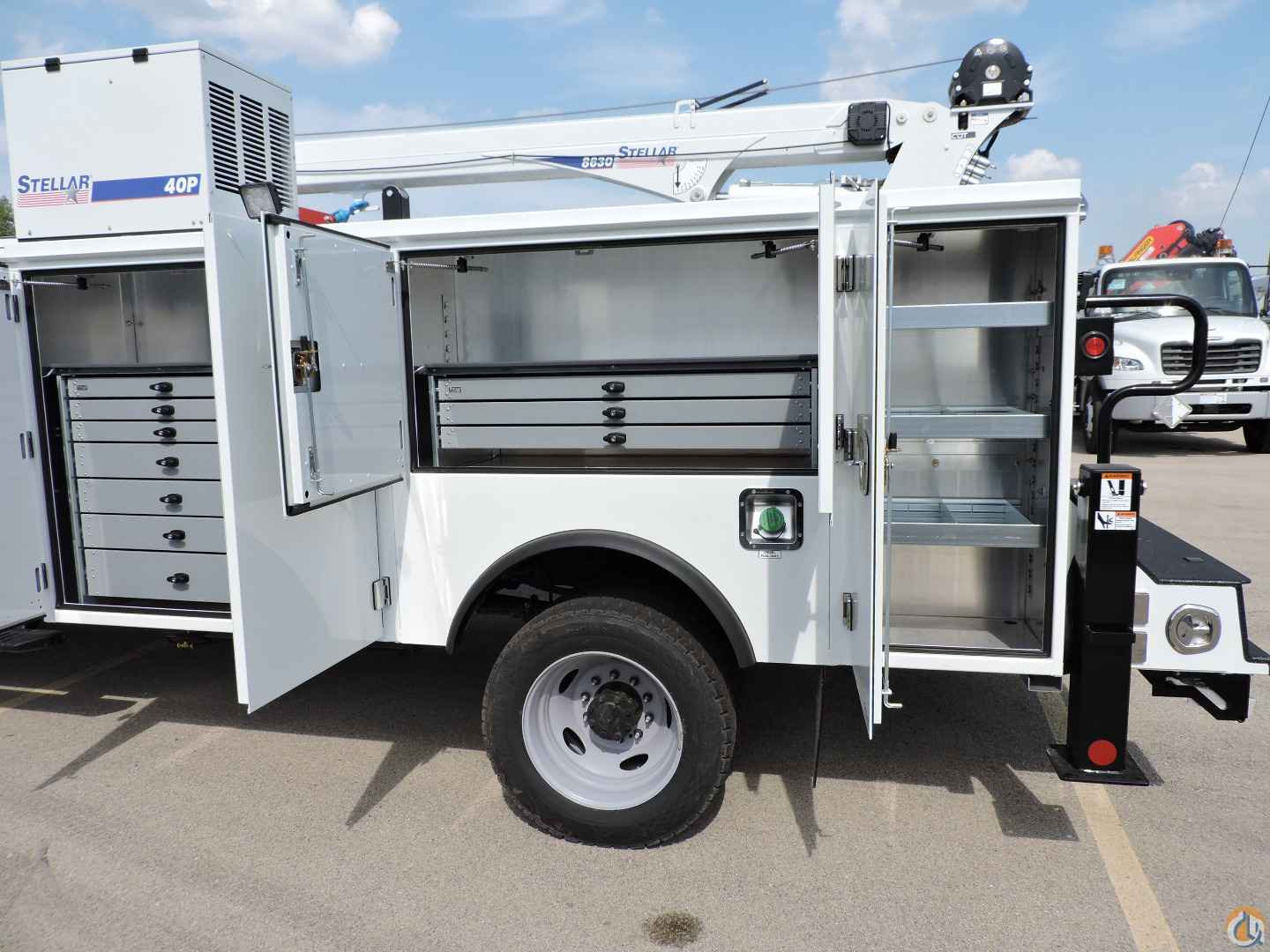 2025 Stellar 8630 Bucket/Service Truck Crane for Sale in Hodgkins Illinois Crane Network image 12