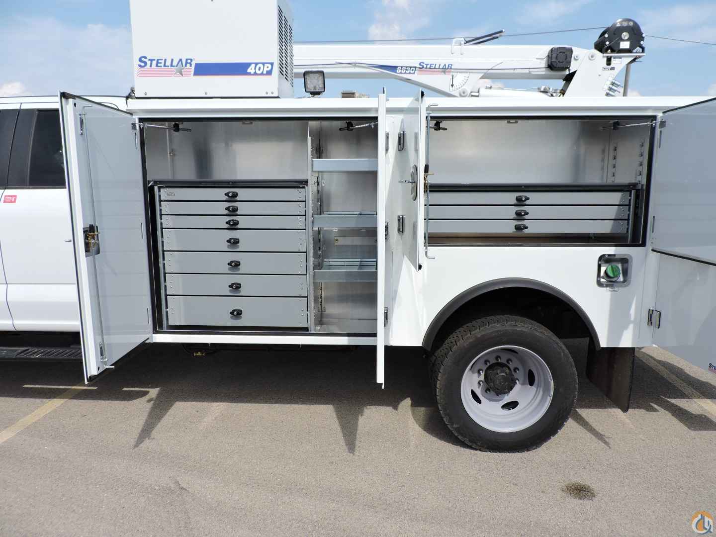2025 Stellar 8630 Bucket/Service Truck Crane for Sale in Hodgkins Illinois Crane Network image 11