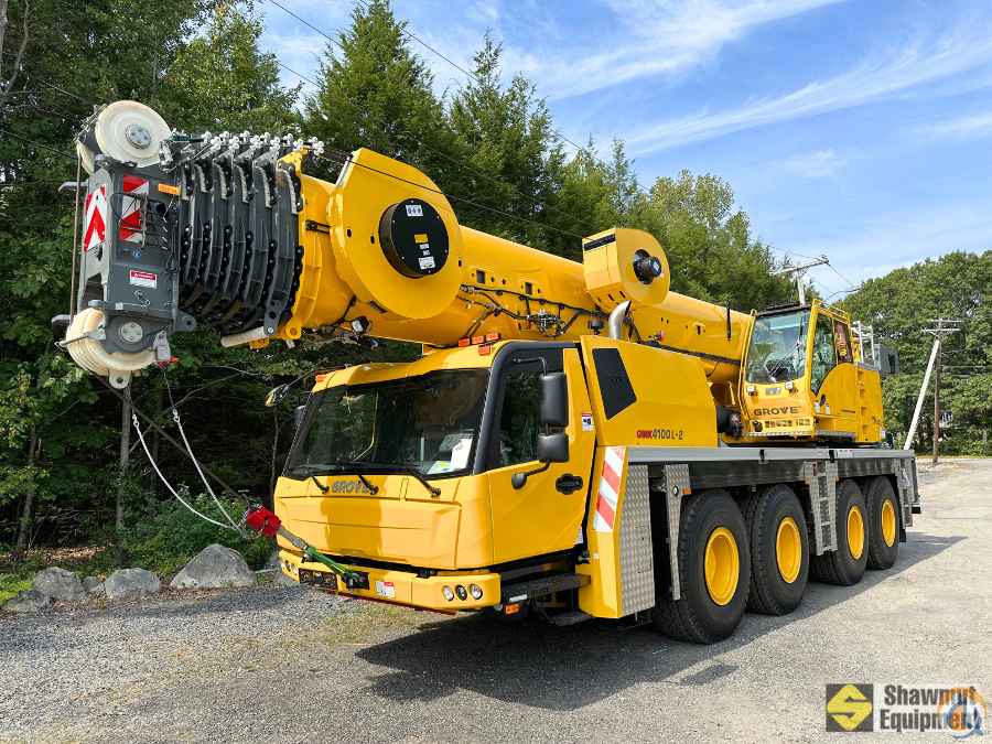 2024 Grove GMK4100L-2 All Terrain Crane for Rent in Easton Massachusetts Crane Network image 0