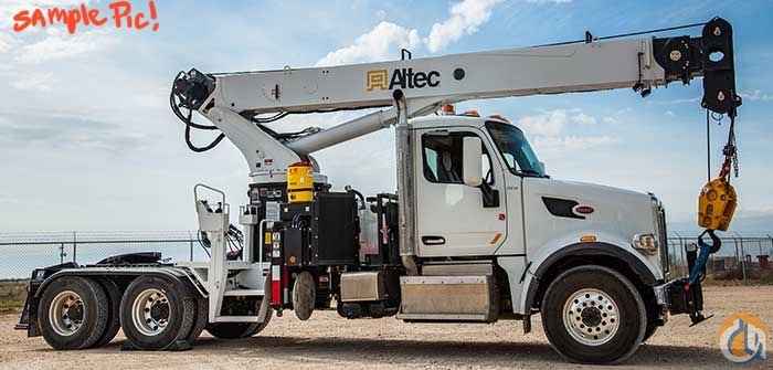 2018 Altec Truck Mounted Telescopic Boom Crane (Sold) in Fort Pierce Florida Crane Network image 1