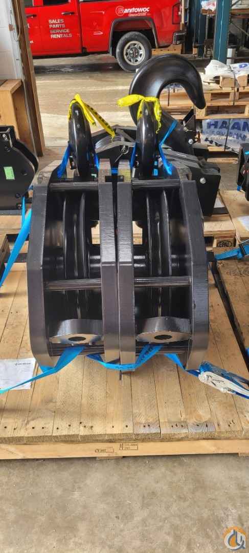 NEW 44 Ton Single Sheave Hook Block Hook Block Part for Sale in Cleveland Ohio Crane Network image 2