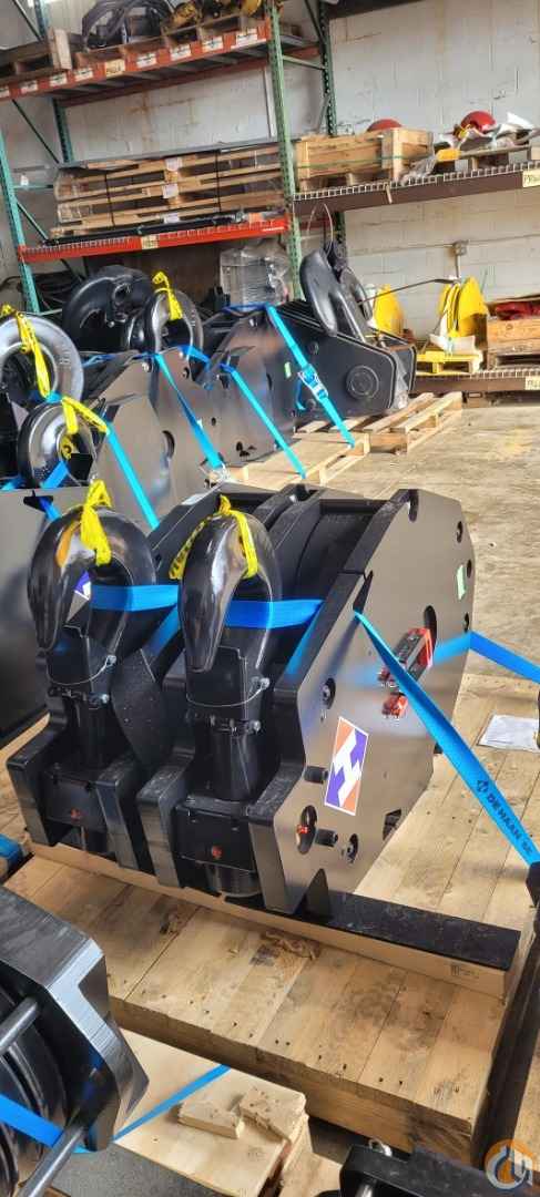 NEW 44 Ton Single Sheave Hook Block Hook Block Part for Sale in Cleveland Ohio Crane Network image 1