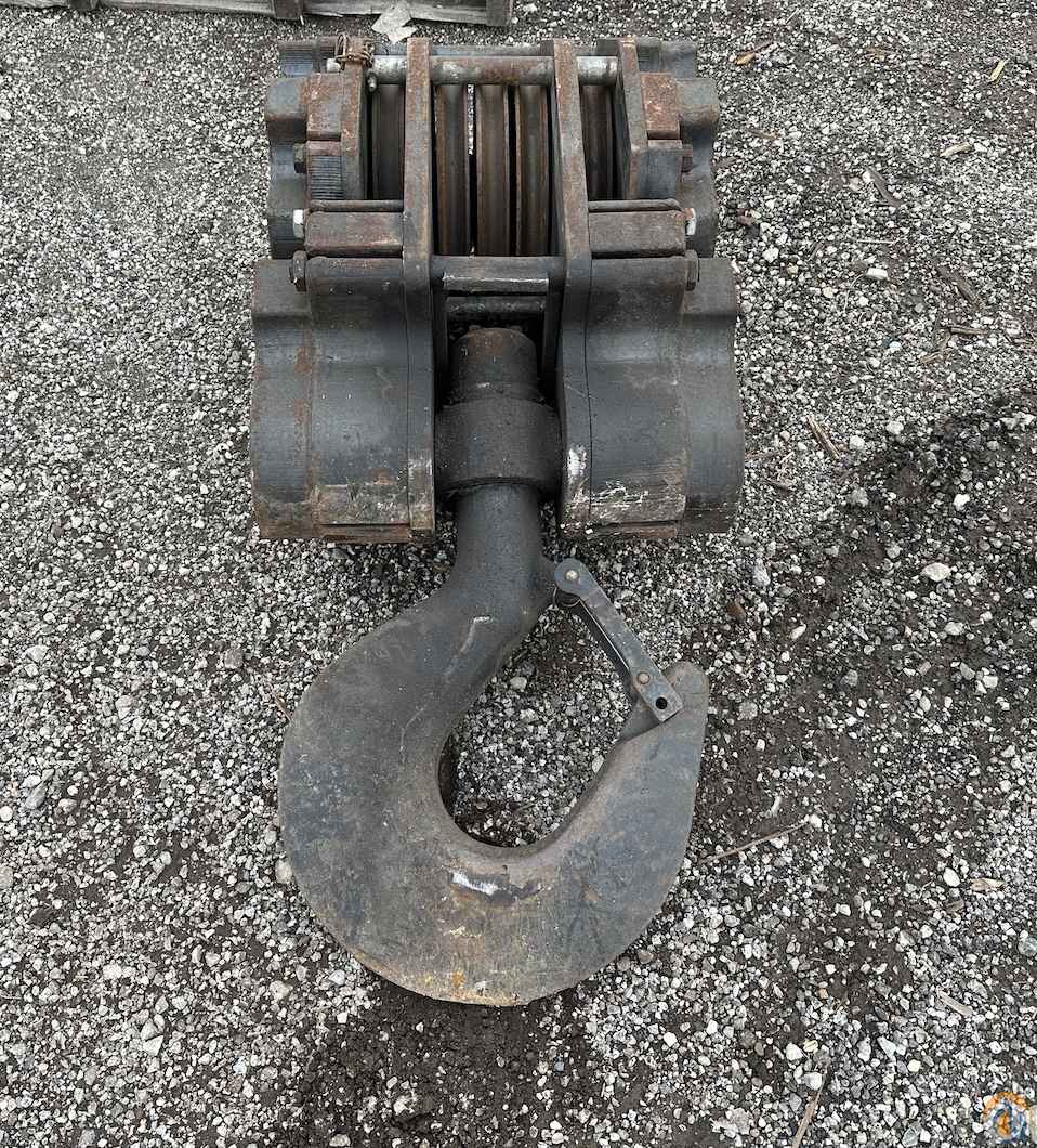 Hook Block, 55 ton, quick reeving, 5 sheaves Hook Block Part for Sale in Cleveland Ohio Crane Network image 3