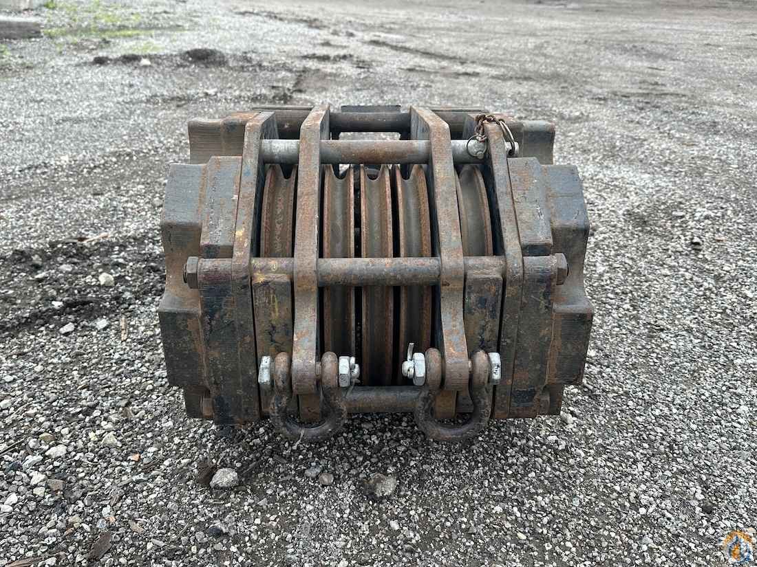 Hook Block, 55 ton, quick reeving, 5 sheaves Hook Block Part for Sale in Cleveland Ohio Crane Network image 2