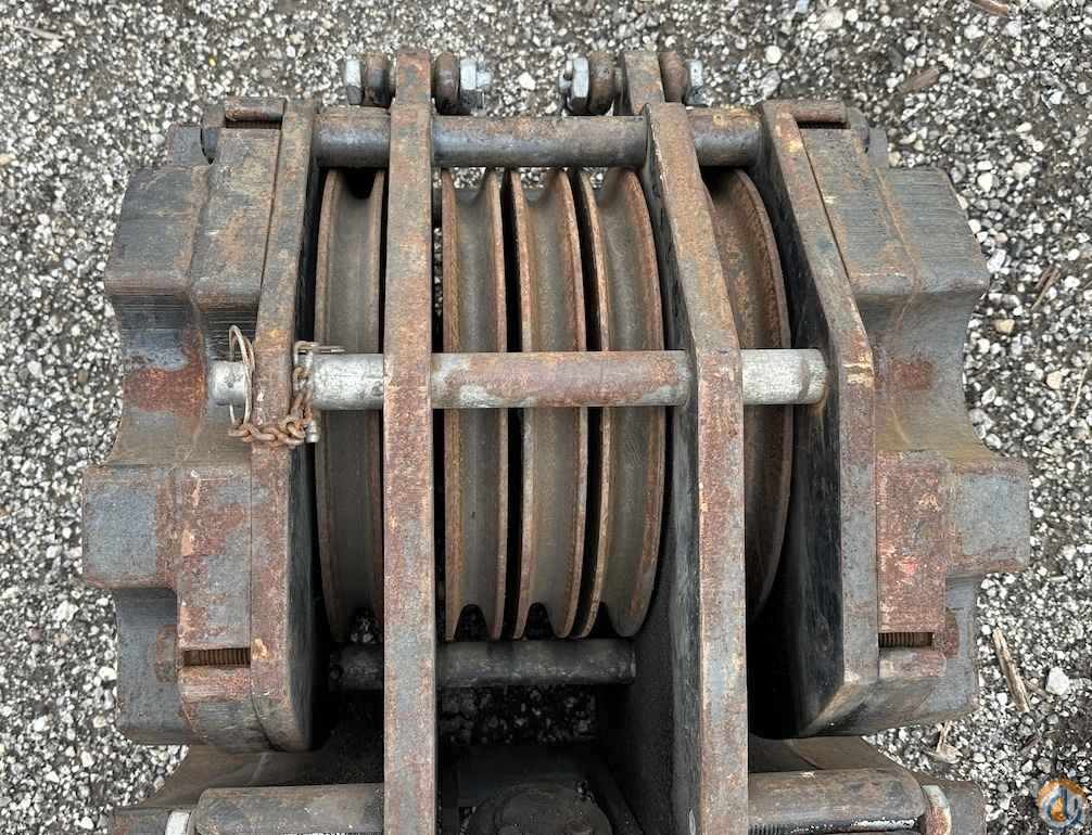Hook Block, 55 ton, quick reeving, 5 sheaves Hook Block Part for Sale in Cleveland Ohio Crane Network image 5