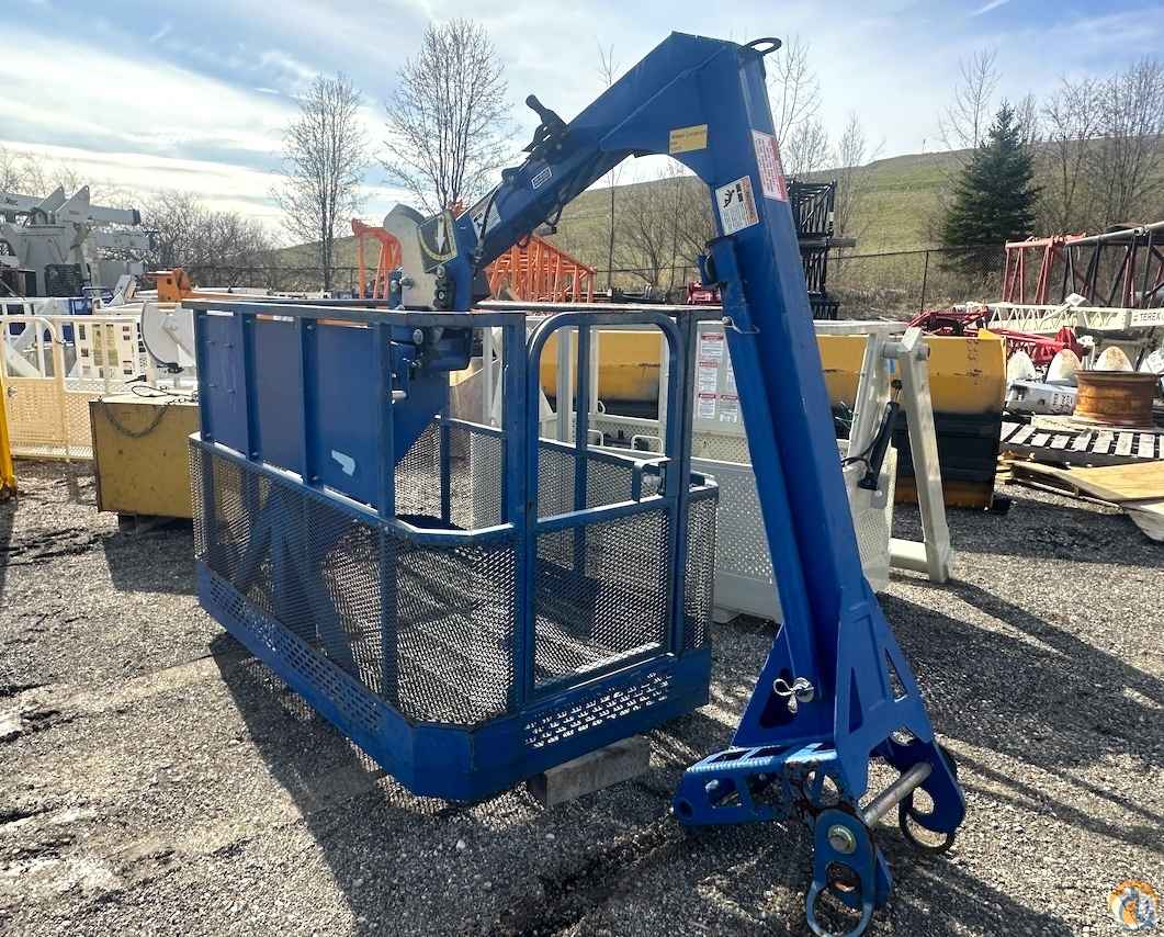 2-Man Quick Attach Rotating Steel Personnel Platform | Manitex Man Basket Man Baskets Part (Sold) in Solon Ohio Crane Network image 2
