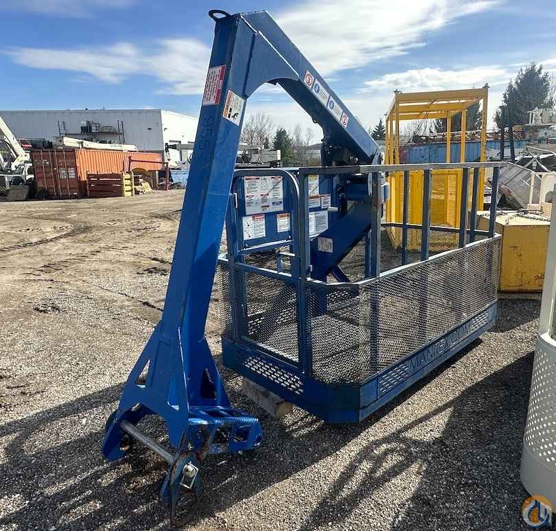 2-Man Quick Attach Rotating Steel Personnel Platform | Manitex Man Basket Man Baskets Part (Sold) in Solon Ohio Crane Network image 3