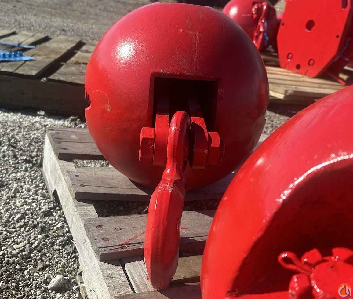 7 Ton Headache Ball Overhaul Hook Balls Part for Sale in Solon Ohio Crane Network image 4