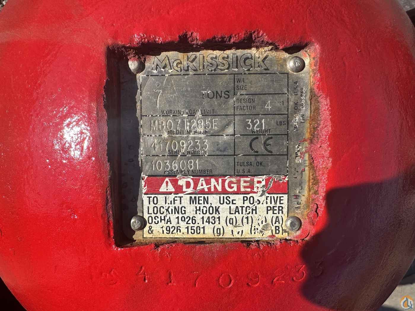 7 Ton Headache Ball Overhaul Hook Balls Part for Sale in Solon Ohio Crane Network image 6