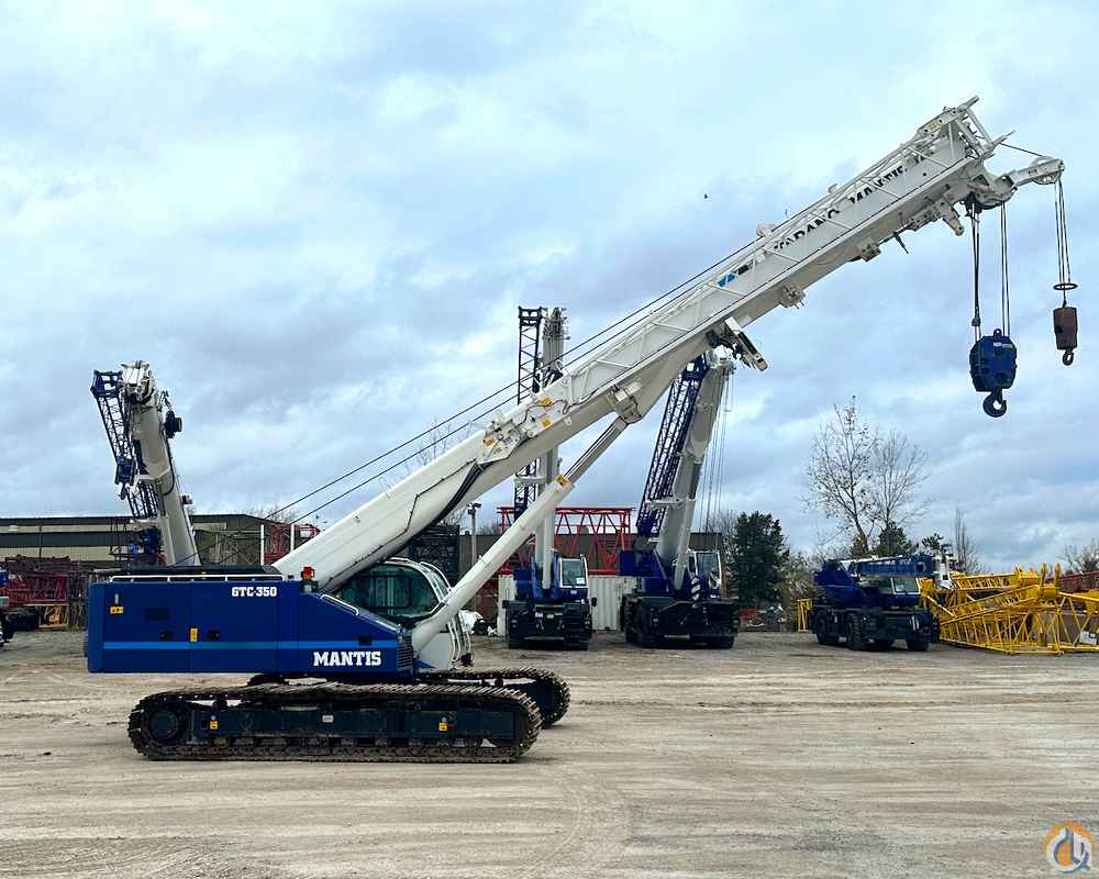 2019 Tadano Mantis GTC-350 Crawler Telescopic Boom Crane (Sold) in Solon Ohio Crane Network image 3