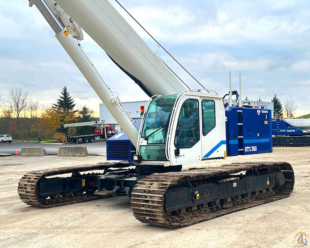 2019 Tadano Mantis GTC-350 Crawler Telescopic Boom Crane (Sold) in Solon Ohio Crane Network image 9