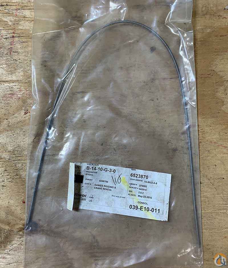 SPRING GARTER .125 Springs Part for Sale in Cleveland Ohio Crane Network image 1