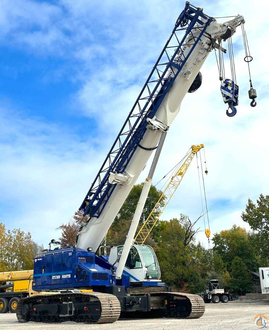 2019 Mantis GTC-500 Crawler Telescopic Boom Crane (Sold) in Solon Ohio Crane Network image 2