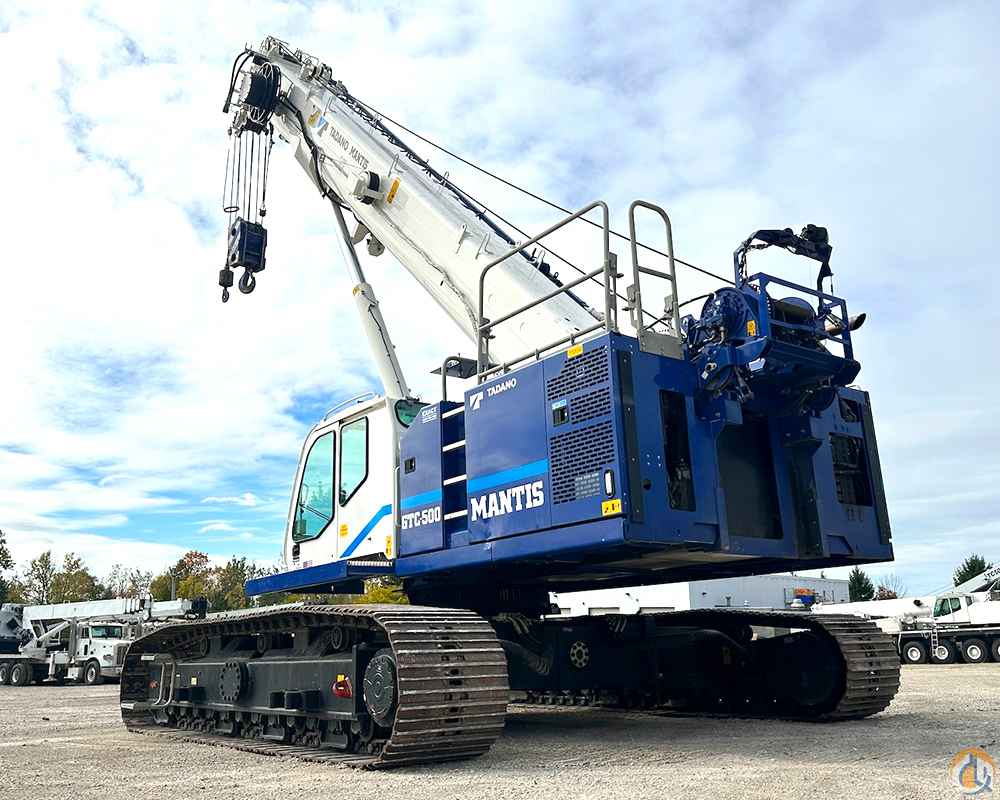 2019 Mantis GTC-500 Crawler Telescopic Boom Crane (Sold) in Solon Ohio Crane Network image 0