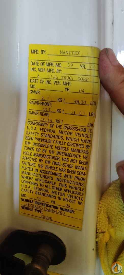 2005 Manitex 28102 S Boom Truck Crane (Sold) in Renville Minnesota Crane Network image 18