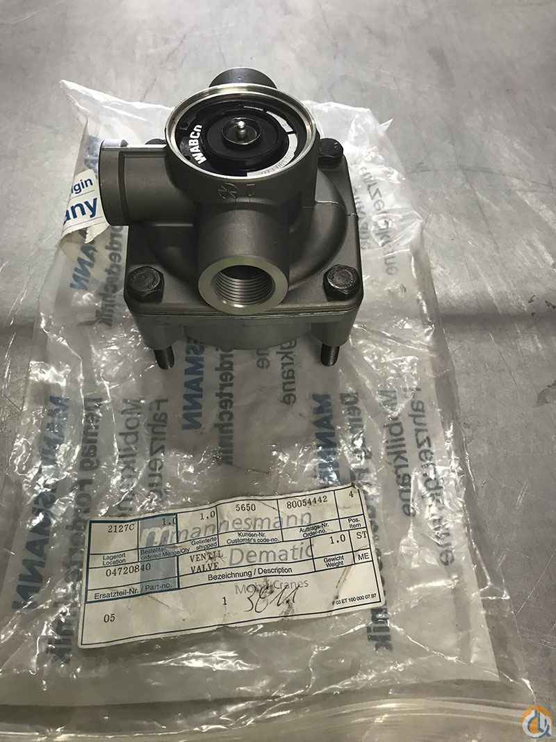 Demag Valve Valves Part for Sale in Cleveland Ohio Crane Network image 1