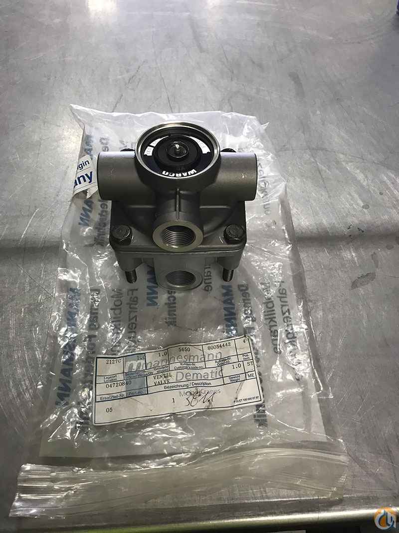 Demag Valve Valves Part for Sale in Cleveland Ohio Crane Network image 0