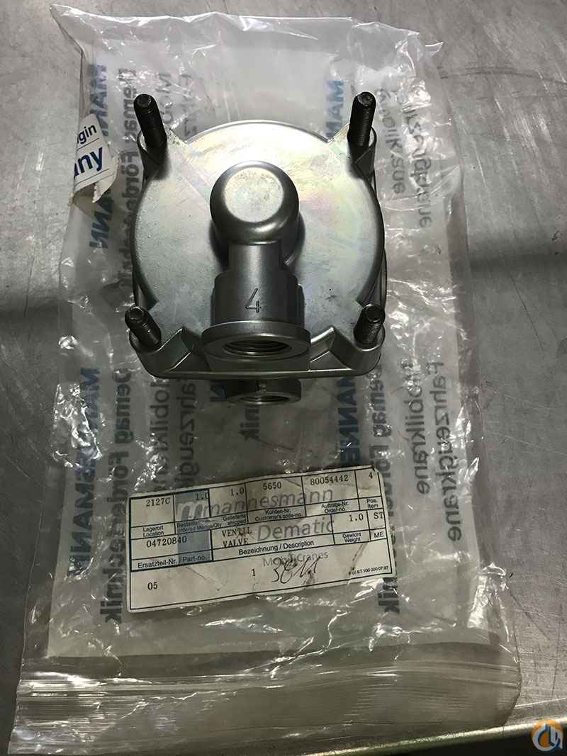 Demag Valve Valves Part for Sale in Cleveland Ohio Crane Network image 5