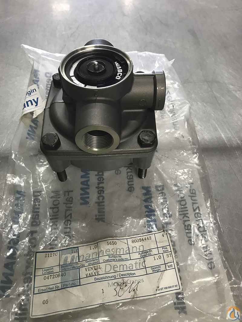 Demag Valve Valves Part for Sale in Cleveland Ohio Crane Network image 2