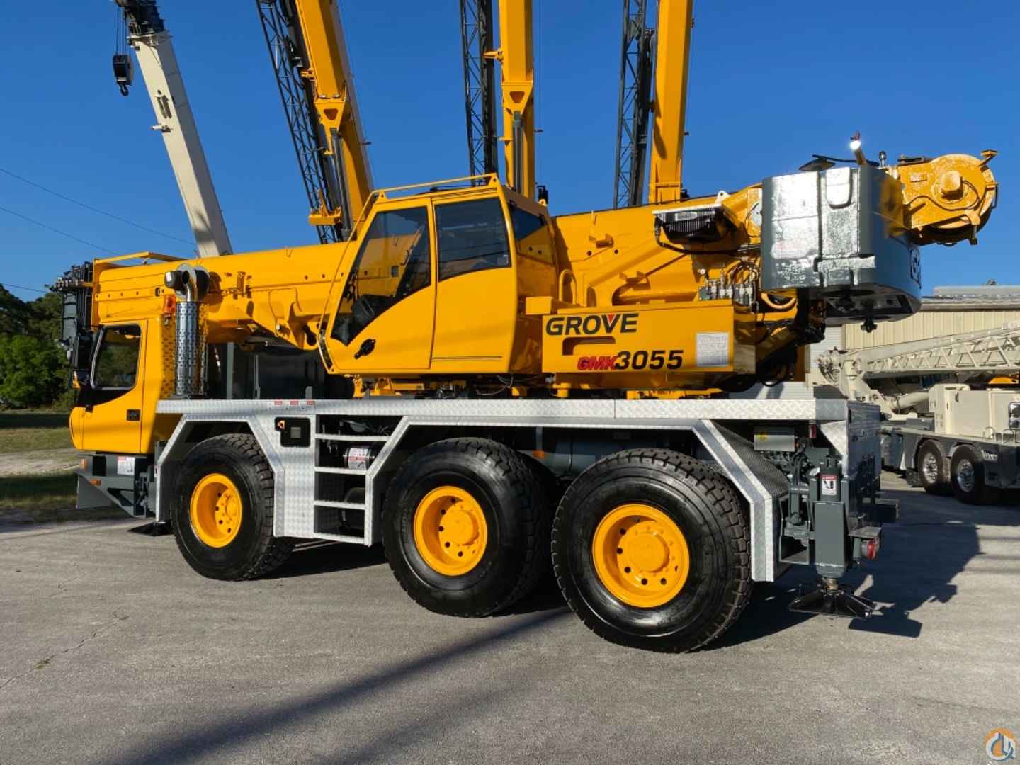 2011 GMK3055 60 TON ALL TERRAIN IN FLORIDA All Terrain Crane (Sold) in Fort Pierce Florida Crane Network image 1