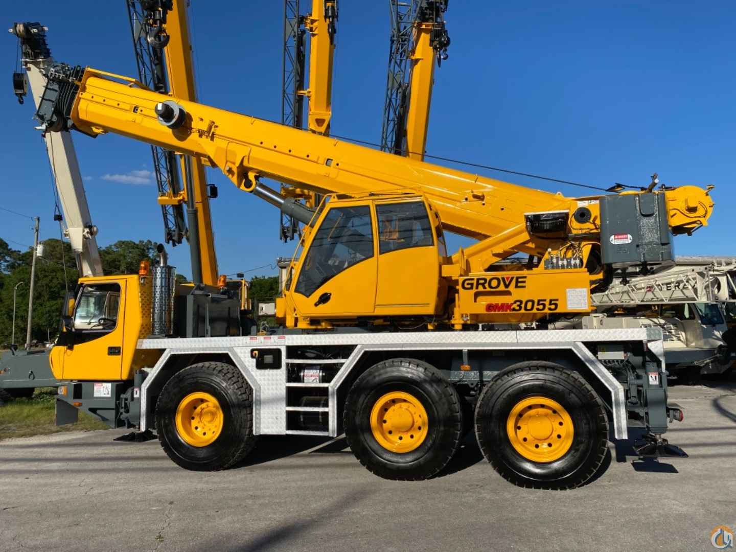 2011 GMK3055 60 TON ALL TERRAIN IN FLORIDA All Terrain Crane (Sold) in Fort Pierce Florida Crane Network image 9