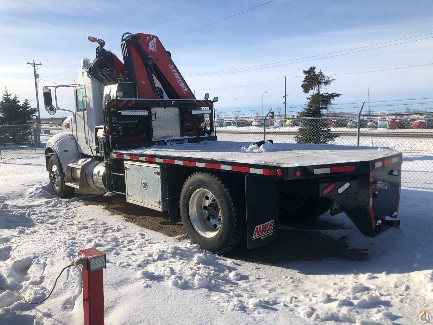 2020 Ferrari 13 Ton Knuckle Boom 13ft Deck Truck Mounted Knuckle Boom Crane (Sold) in Alberta Canada Crane Network image 4
