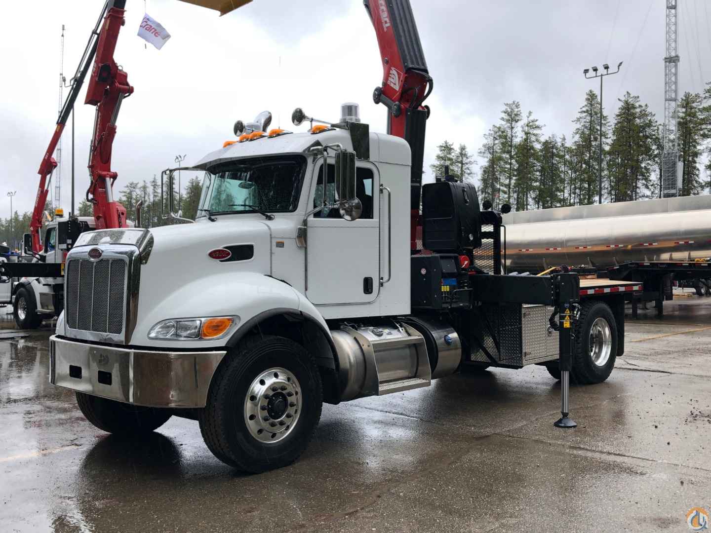 2020 Ferrari 13 Ton Knuckle Boom 13ft Deck Truck Mounted Knuckle Boom Crane (Sold) in Alberta Canada Crane Network image 9