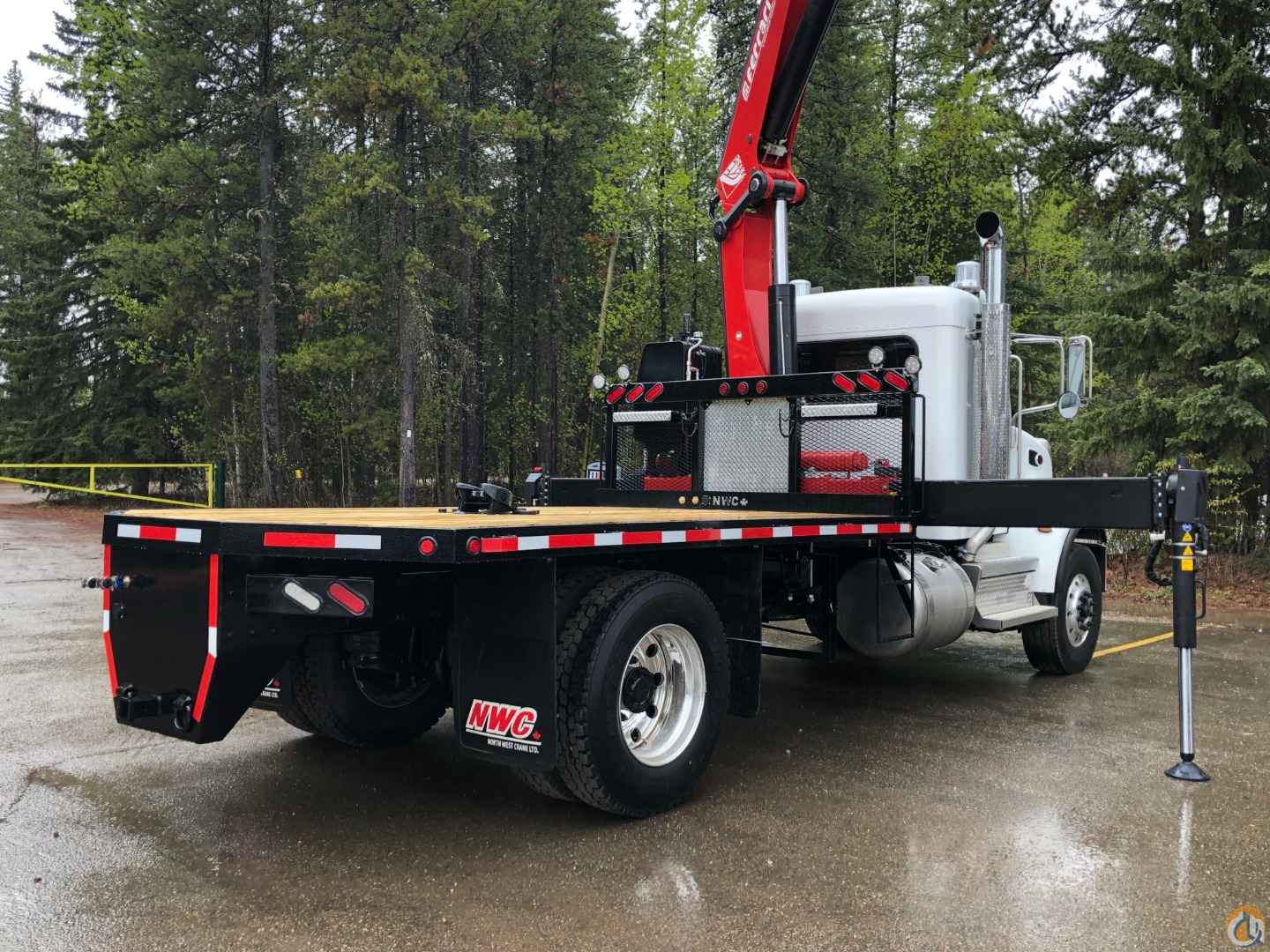 2020 Ferrari 13 Ton Knuckle Boom 13ft Deck Truck Mounted Knuckle Boom Crane (Sold) in Alberta Canada Crane Network image 8