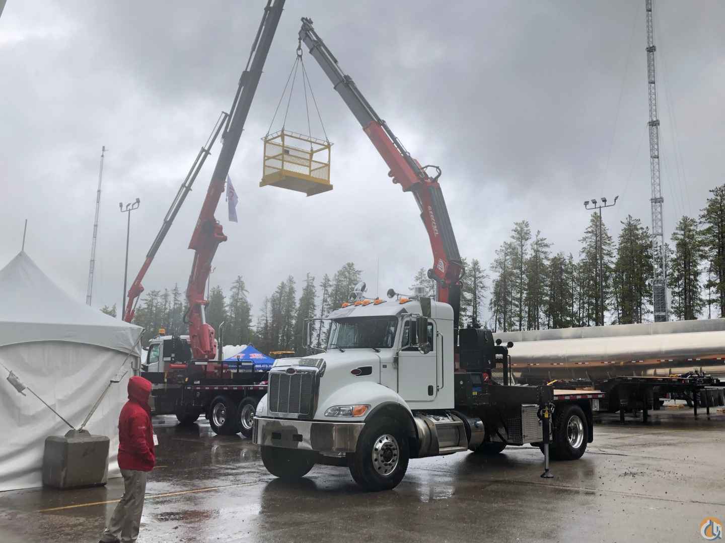 2020 Ferrari 13 Ton Knuckle Boom 13ft Deck Truck Mounted Knuckle Boom Crane (Sold) in Alberta Canada Crane Network image 10