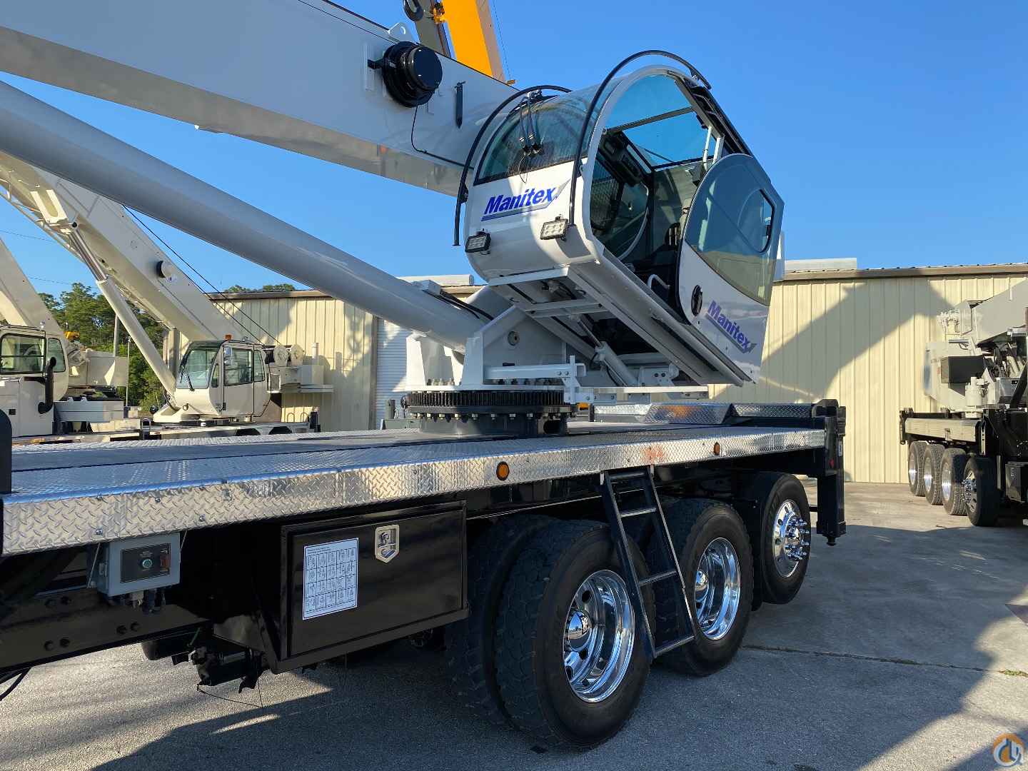 2013 MANITEX 50 TON 5096S 96’ 49’ SHORT WHEELBASE, UNBELIEVABLY NICE, FLORIDA Boom Truck Crane (Sold) in Fort Pierce Florida Crane Network image 3