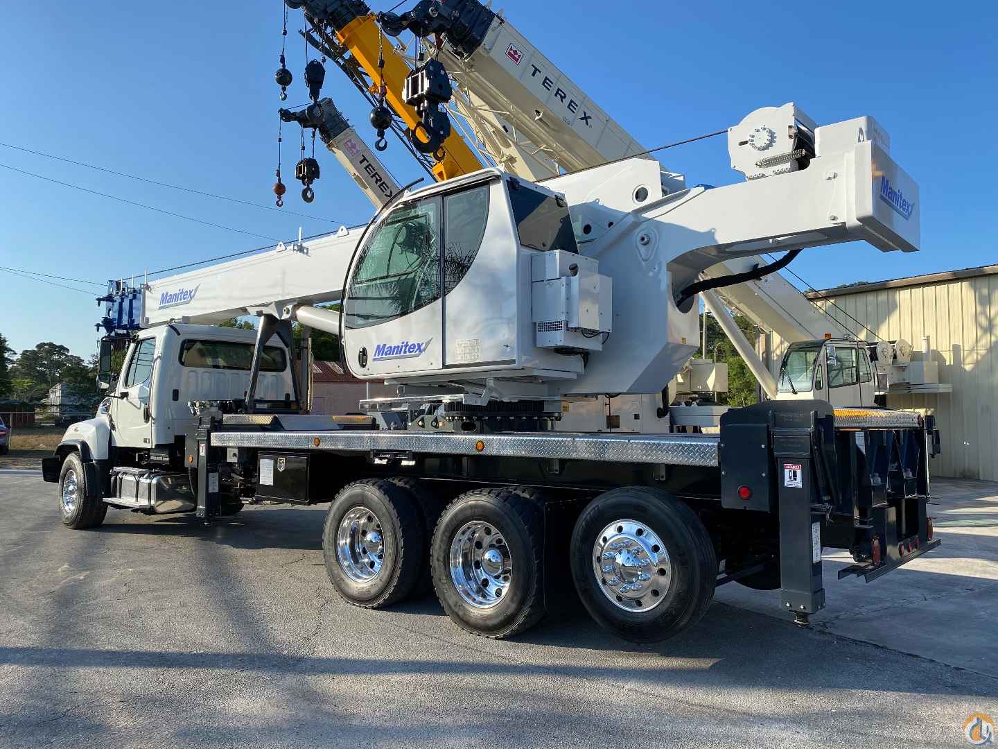 2013 MANITEX 50 TON 5096S 96’ 49’ SHORT WHEELBASE, UNBELIEVABLY NICE, FLORIDA Boom Truck Crane (Sold) in Fort Pierce Florida Crane Network image 7