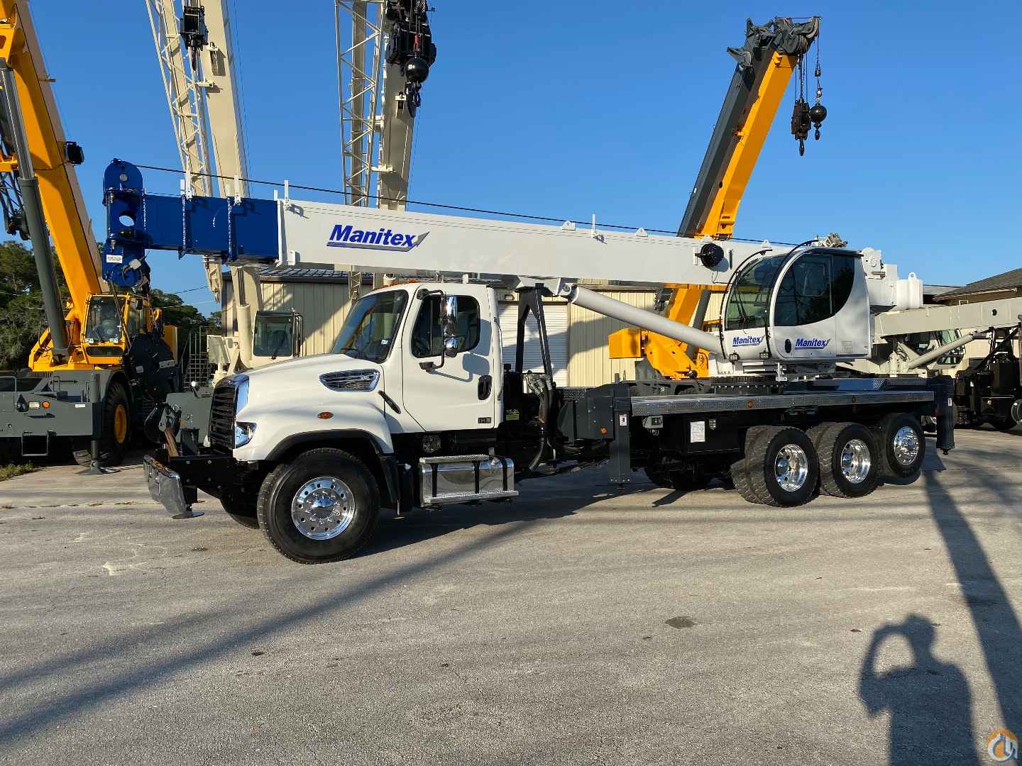 2013 MANITEX 50 TON 5096S 96’ 49’ SHORT WHEELBASE, UNBELIEVABLY NICE, FLORIDA Boom Truck Crane (Sold) in Fort Pierce Florida Crane Network image 12