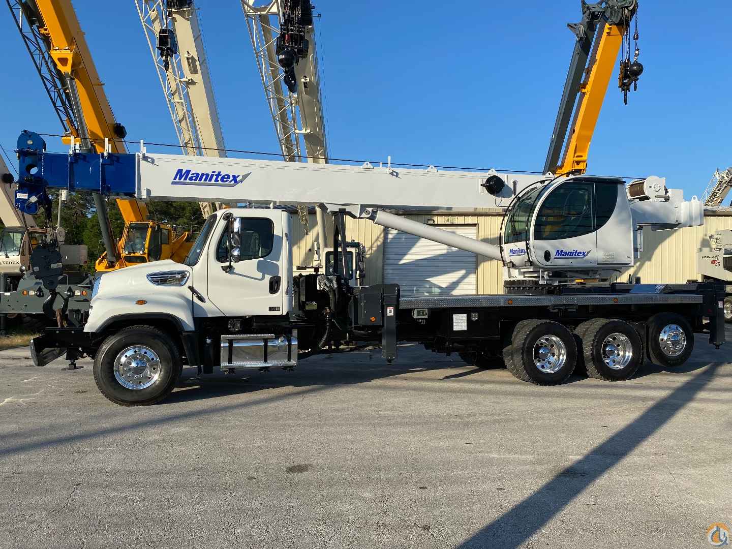2013 MANITEX 50 TON 5096S 96’ 49’ SHORT WHEELBASE, UNBELIEVABLY NICE, FLORIDA Boom Truck Crane (Sold) in Fort Pierce Florida Crane Network image 14