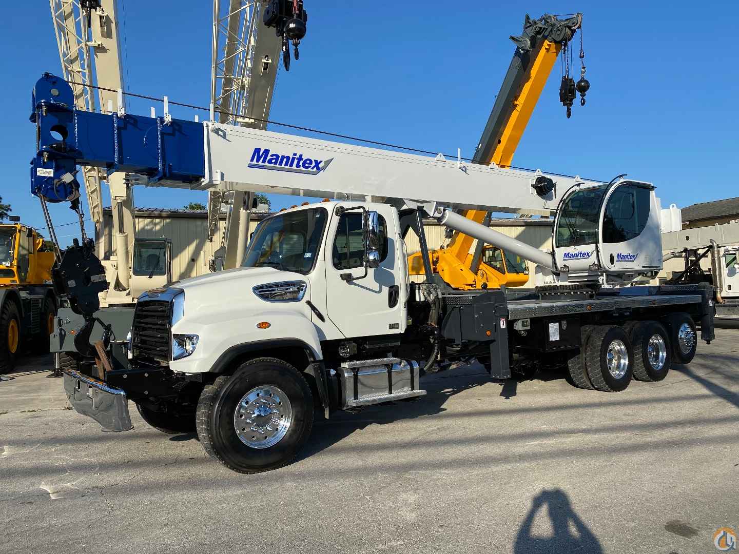 2013 MANITEX 50 TON 5096S 96’ 49’ SHORT WHEELBASE, UNBELIEVABLY NICE, FLORIDA Boom Truck Crane (Sold) in Fort Pierce Florida Crane Network image 15