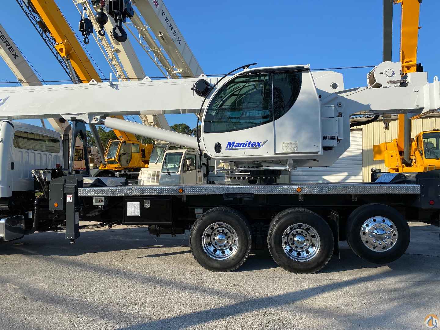 2013 MANITEX 50 TON 5096S 96’ 49’ SHORT WHEELBASE, UNBELIEVABLY NICE, FLORIDA Boom Truck Crane (Sold) in Fort Pierce Florida Crane Network image 17