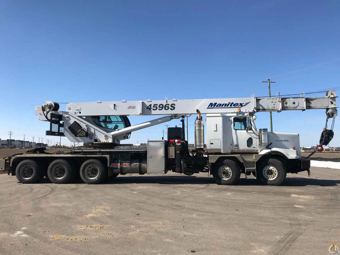 Reduced 2013 Manitex 4596T MANITEX BLOW OUT Boom Truck Crane (Sold) in Alberta Canada Crane Network image 0