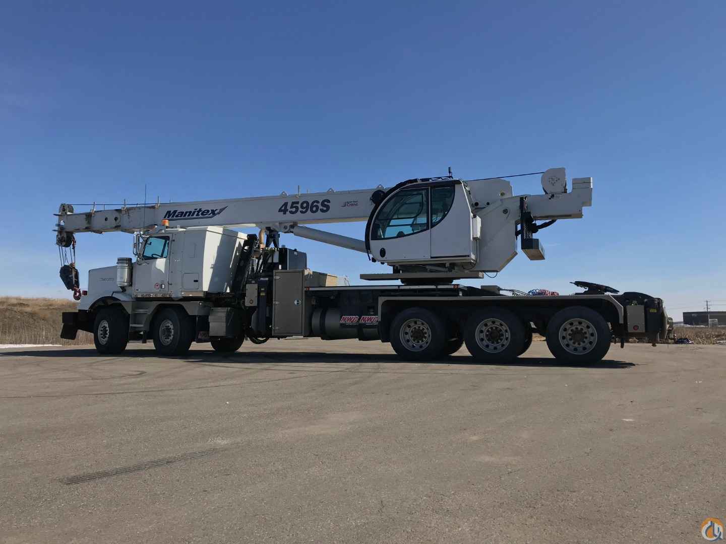 Reduced 2013 Manitex 4596T MANITEX BLOW OUT Boom Truck Crane (Sold) in Alberta Canada Crane Network image 2