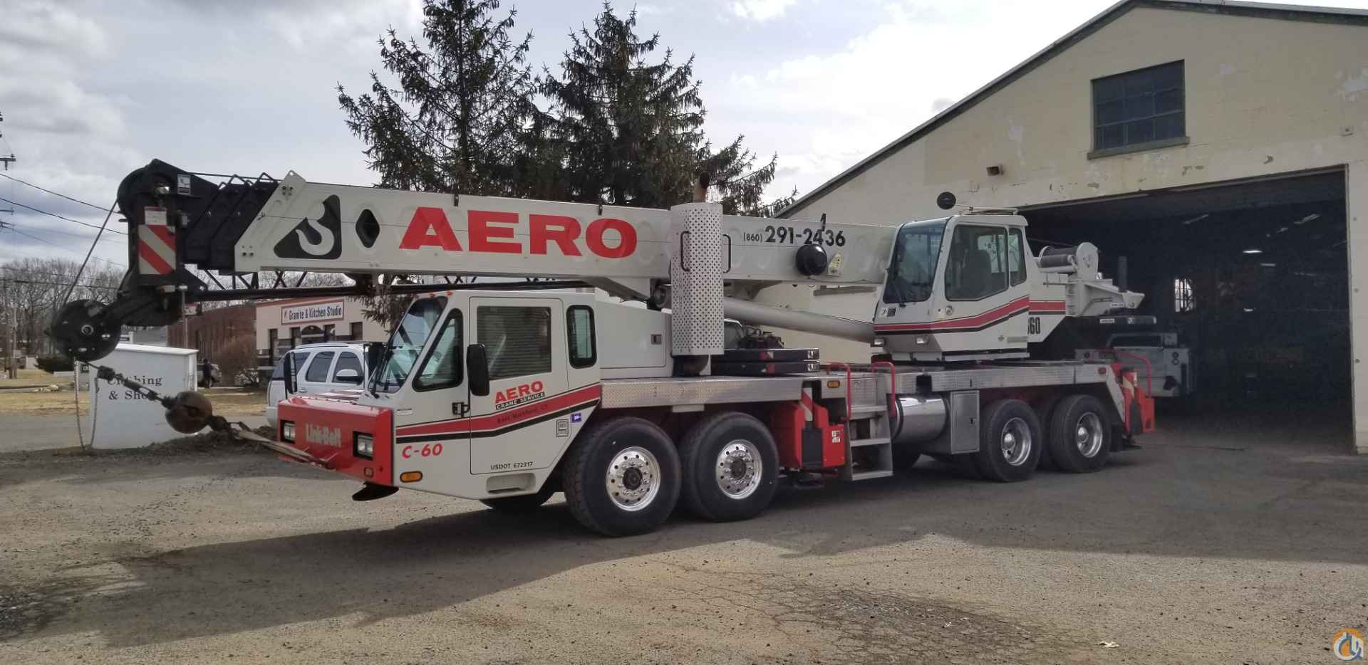 2007 Link Belt HTC-8660 II Truck Mounted Telescopic Boom Crane (Sold) in South Windsor Connecticut Crane Network image 0