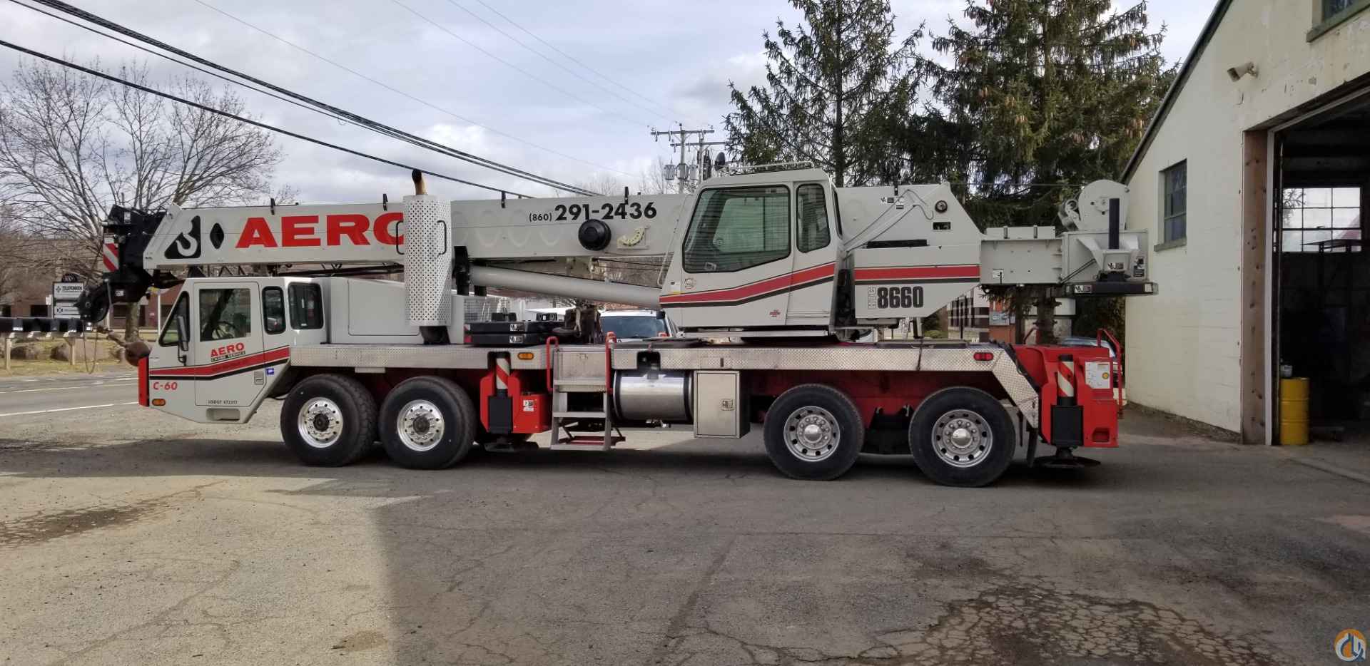 2007 Link Belt HTC-8660 II Truck Mounted Telescopic Boom Crane (Sold) in South Windsor Connecticut Crane Network image 1