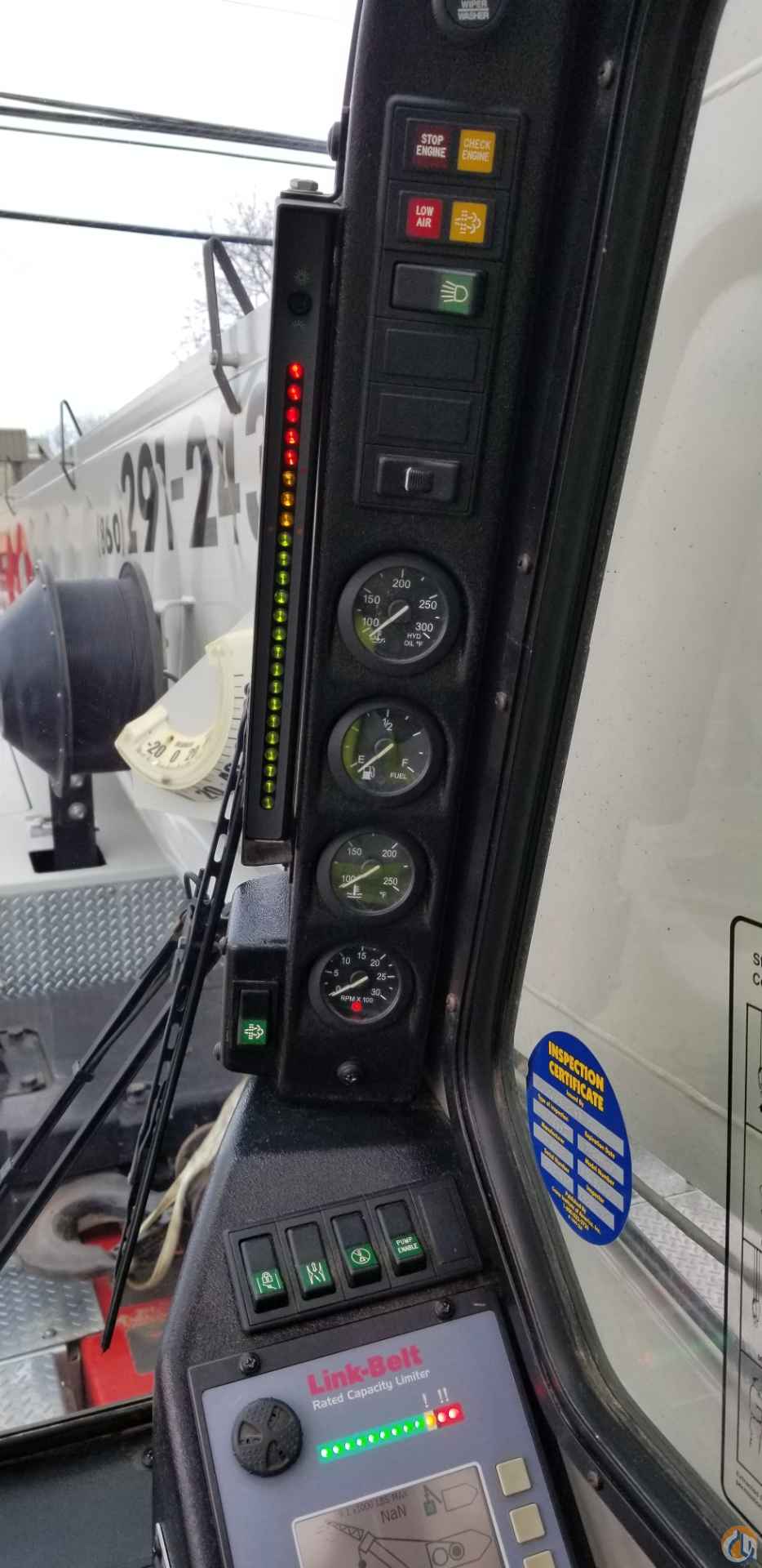 2007 Link Belt HTC-8660 II Truck Mounted Telescopic Boom Crane (Sold) in South Windsor Connecticut Crane Network image 12