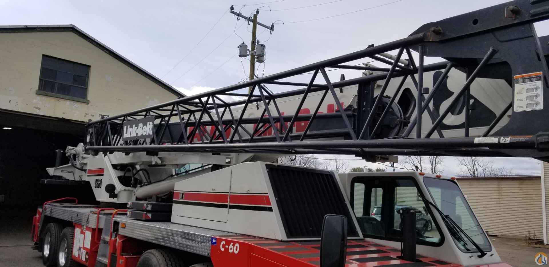 2007 Link Belt HTC-8660 II Truck Mounted Telescopic Boom Crane (Sold) in South Windsor Connecticut Crane Network image 17