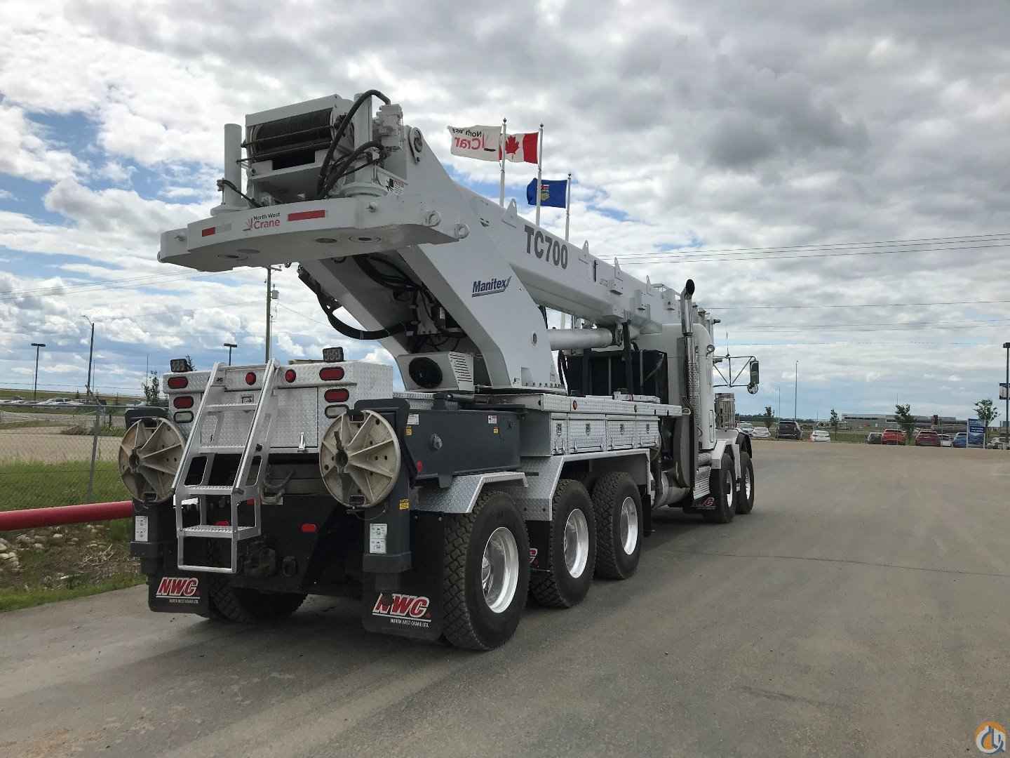 REDUCED - LIKE NEW Boom Truck Crane (Sold) in Alberta Canada Crane Network image 7