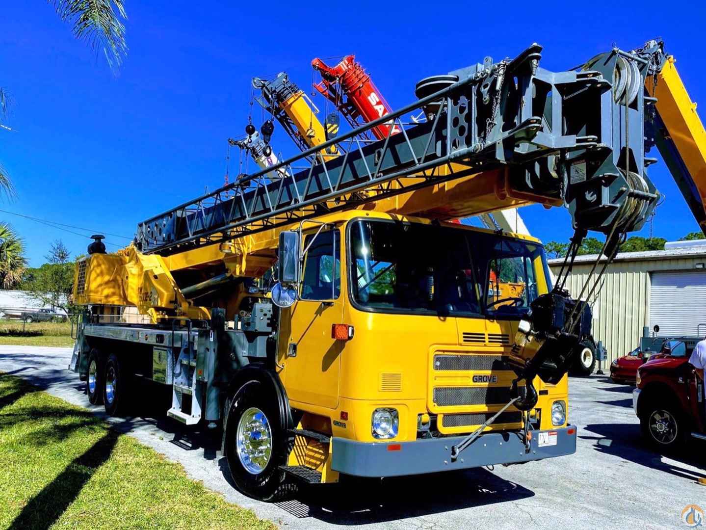 2009 GROVE TM500E-2 45 TON FLORIDA Truck Mounted Telescopic Boom Crane (Sold) in Fort Pierce Florida Crane Network image 0