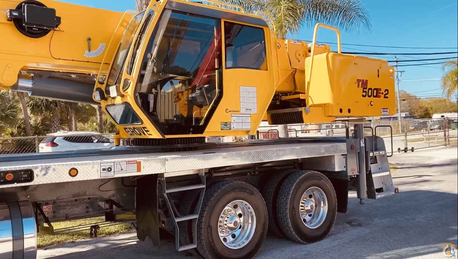 2009 GROVE TM500E-2 45 TON FLORIDA Truck Mounted Telescopic Boom Crane (Sold) in Fort Pierce Florida Crane Network image 3